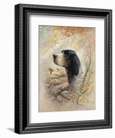 English Pointer-Ruane Manning-Framed Art Print