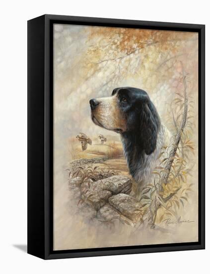 English Pointer-Ruane Manning-Framed Stretched Canvas