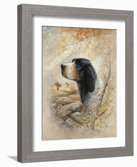 English Pointer-Ruane Manning-Framed Art Print