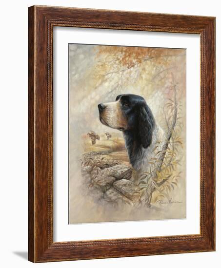 English Pointer-Ruane Manning-Framed Art Print