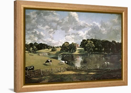 English School. Wivenhoe Park, Essex-John Constable-Framed Premier Image Canvas