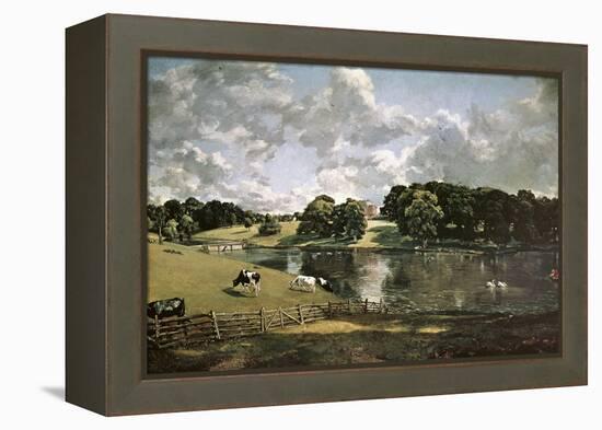 English School. Wivenhoe Park, Essex-John Constable-Framed Premier Image Canvas