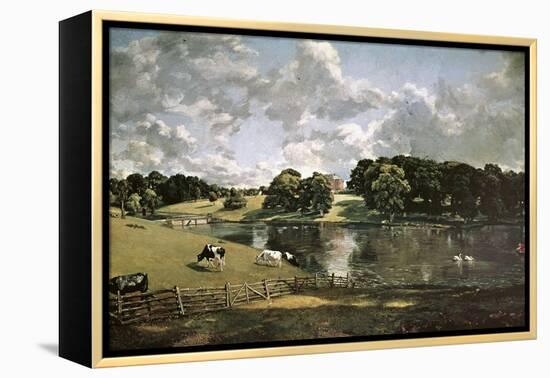 English School. Wivenhoe Park, Essex-John Constable-Framed Premier Image Canvas