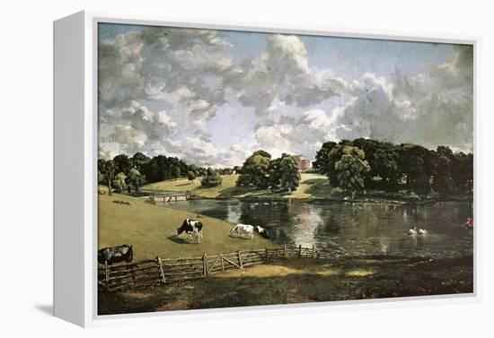 English School. Wivenhoe Park, Essex-John Constable-Framed Premier Image Canvas