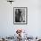 English Sculptor, Barbara Hepworth, at Work in Her Studio-Paul Schutzer-Framed Premium Photographic Print displayed on a wall