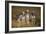 English Setter Dogs Three in Row-null-Framed Photographic Print