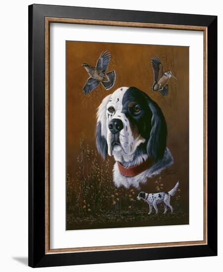 English Setter-Wilhelm Goebel-Framed Giclee Print