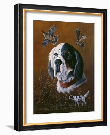 English Setter-Wilhelm Goebel-Framed Giclee Print