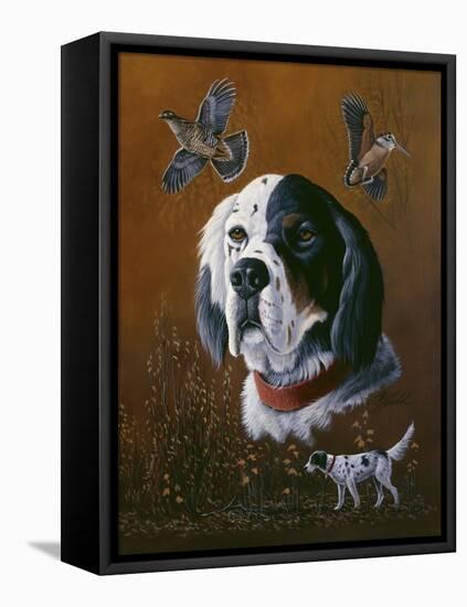 English Setter-Wilhelm Goebel-Framed Premier Image Canvas