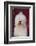 English Sheepdog Sitting on the Steps-DLILLC-Framed Photographic Print