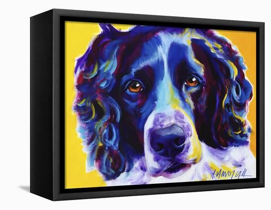 English Springer Spaniel Emma-Dawgart-Framed Premier Image Canvas