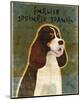 English Springer Spaniel (tri-color)-John Golden-Mounted Giclee Print