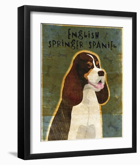 English Springer Spaniel (tri-color)-John Golden-Framed Giclee Print
