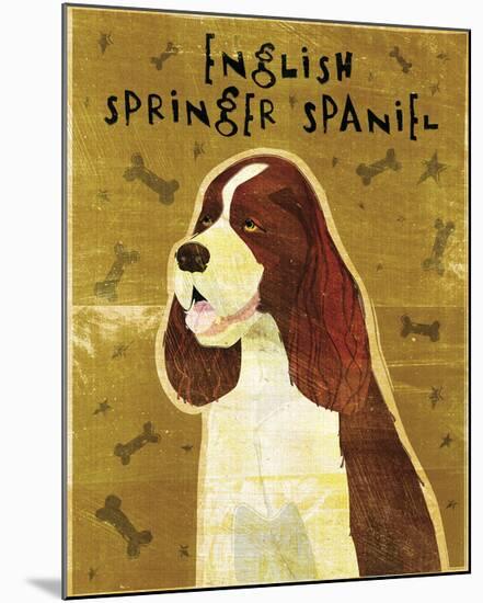 English Springer Spaniel-John W^ Golden-Mounted Art Print