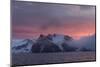 English Strait at sunset, Antarctica, Polar Regions-Sergio Pitamitz-Mounted Photographic Print
