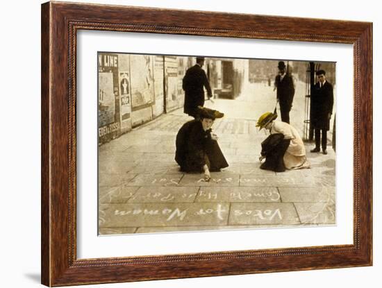 English Suffragettes, 1912-null-Framed Photo