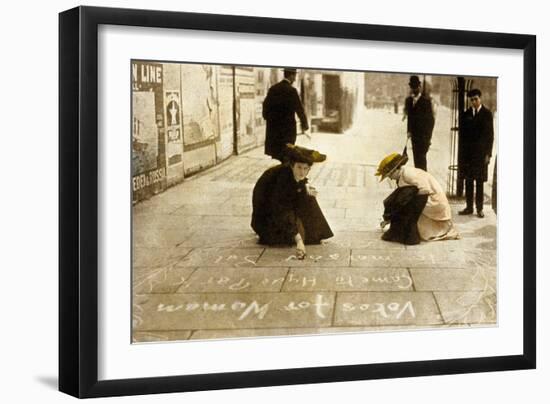 English Suffragettes, 1912-null-Framed Photo