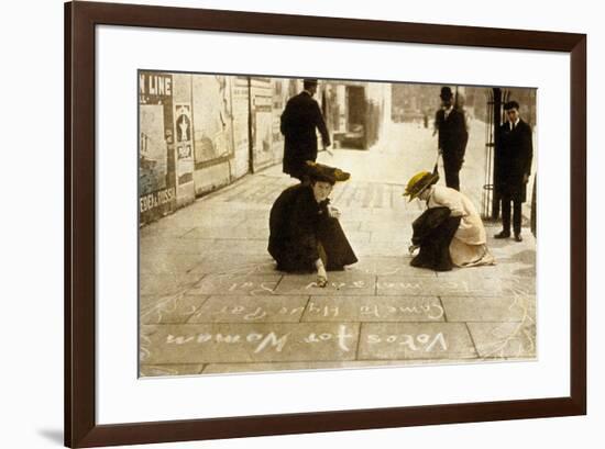 English Suffragettes, 1912-null-Framed Photo
