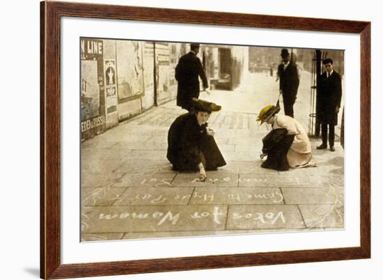 English Suffragettes, 1912-null-Framed Photo