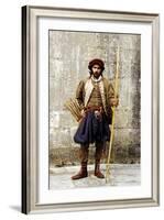 English Tudor Period Archer, 16th Century, Historical Re-Enactment-null-Framed Giclee Print