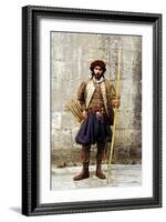 English Tudor Period Archer, 16th Century, Historical Re-Enactment-null-Framed Giclee Print