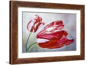 English Tulips-Lily Van Bienen-Framed Giclee Print