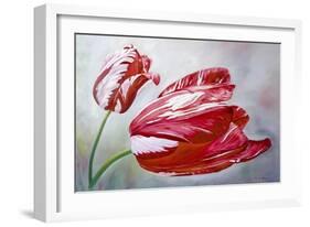 English Tulips-Lily Van Bienen-Framed Giclee Print