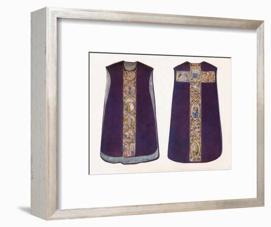 'English Work Chasuble circa 1300', 1912-Unknown-Framed Giclee Print