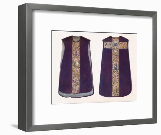 'English Work Chasuble circa 1300', 1912-Unknown-Framed Giclee Print