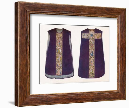 'English Work Chasuble circa 1300', 1912-Unknown-Framed Giclee Print