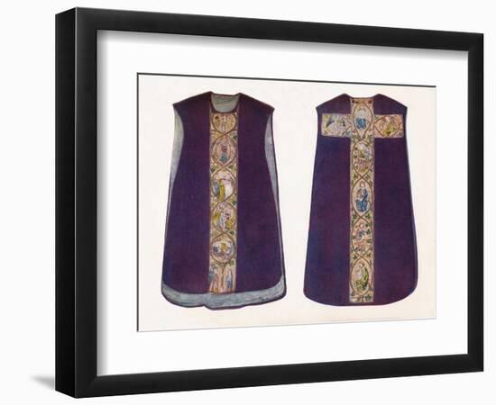 'English Work Chasuble circa 1300', 1912-Unknown-Framed Giclee Print