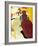 Englishman at Moulin Rouge-Henri de Toulouse-Lautrec-Framed Giclee Print