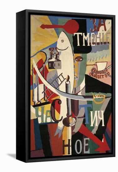 Englishman in Moscow-Kasimir Malevich-Framed Premier Image Canvas
