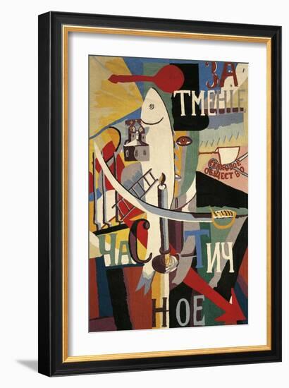 Englishman in Moscow-Kasimir Malevich-Framed Giclee Print