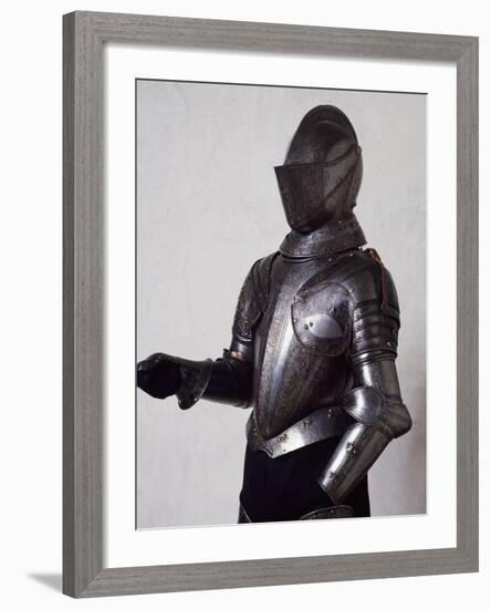 Engraved and Gilded Armor, Work by Armourer Pompeo Della Cesa-null-Framed Giclee Print