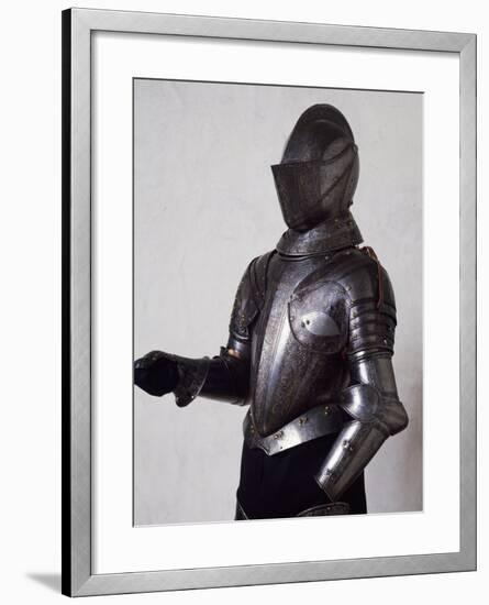 Engraved and Gilded Armor, Work by Armourer Pompeo Della Cesa-null-Framed Giclee Print