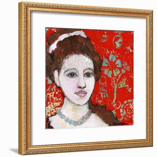 Engraved Love-Blenda Tyvoll-Framed Giclee Print