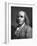 Engraved Portrait of Benjamin Franklin-Bettmann-Framed Photographic Print