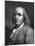 Engraved Portrait of Benjamin Franklin-Bettmann-Mounted Photographic Print