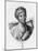 Engraved Portrait of Sappho, Greek Lyric Poet-null-Mounted Giclee Print