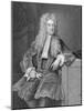 Engraved Portrait of Sir Isaac Newton-null-Mounted Giclee Print