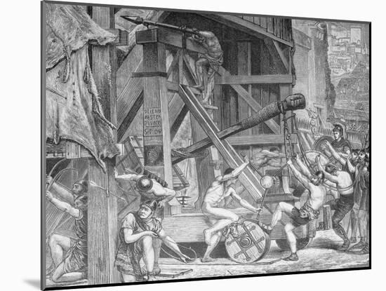 Engraving after the Catapult by Edward John Poynter-Philip Gendreau-Mounted Giclee Print