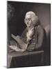 Engraving by Thomas B. Welch after Benjamin Franklin by David Martin-null-Mounted Giclee Print