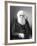 Engraving of British Naturalist Charles Darwin Developed Theory of Evolution by Natural Selection-null-Framed Premium Photographic Print