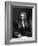 Engraving of Sir Isaac Newton Seated at a Table-null-Framed Giclee Print