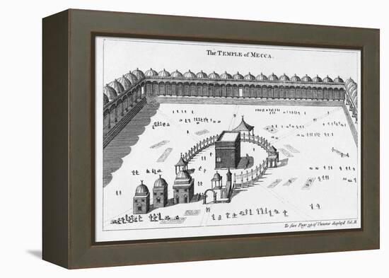 Engraving of the Temple of Mecca-null-Framed Premier Image Canvas