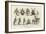 Engraving of the Ten Avatars of Vishnu-null-Framed Giclee Print