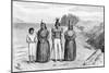 Engraving of Yaqui Indians-null-Mounted Giclee Print