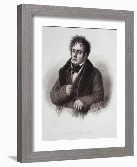 Engraving-Gaillard-Framed Giclee Print