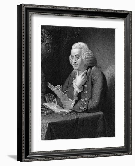 Engraving-Thomas B. Welch-Framed Giclee Print